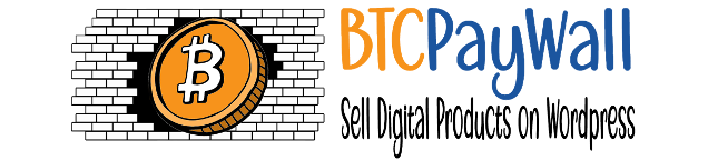 BTCPayWall - Sell Content and Digital goods